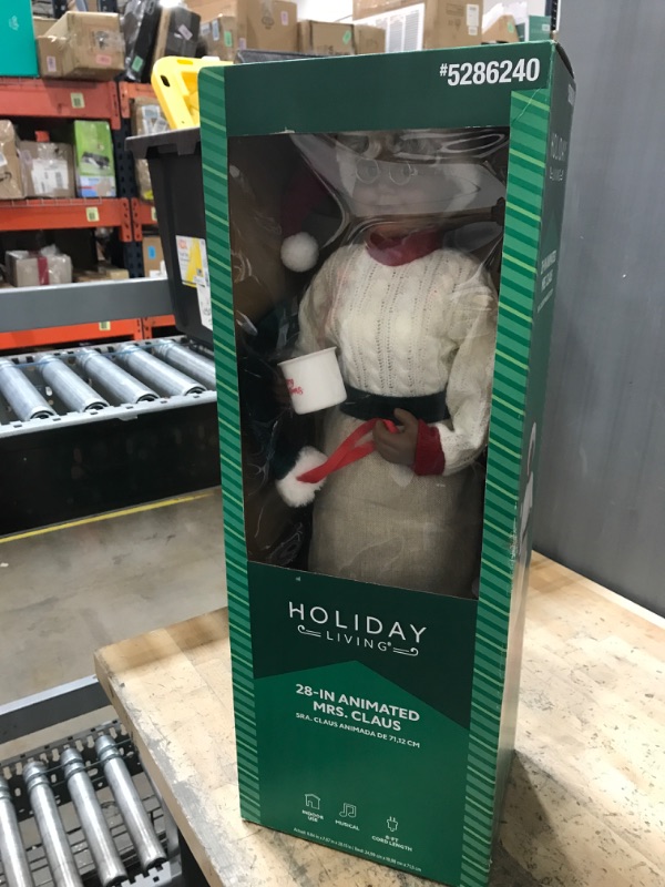 Photo 1 of 28 animated mrs. claus doll