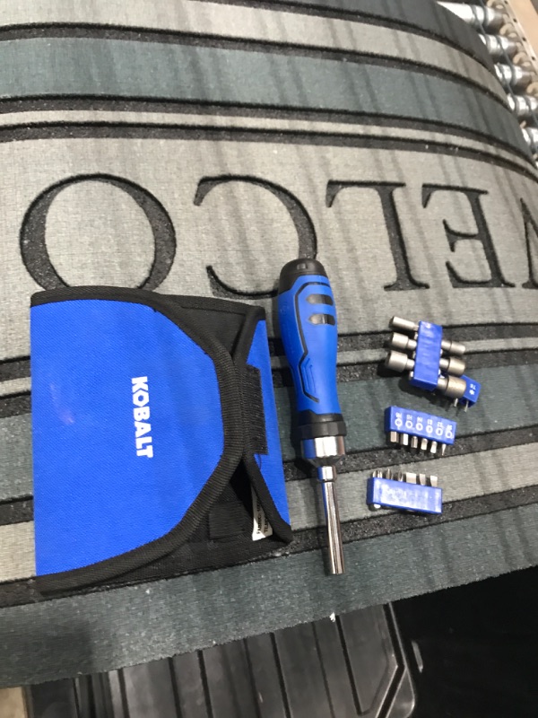 Photo 1 of 27pc multi-bit ratcheting screwdriver set