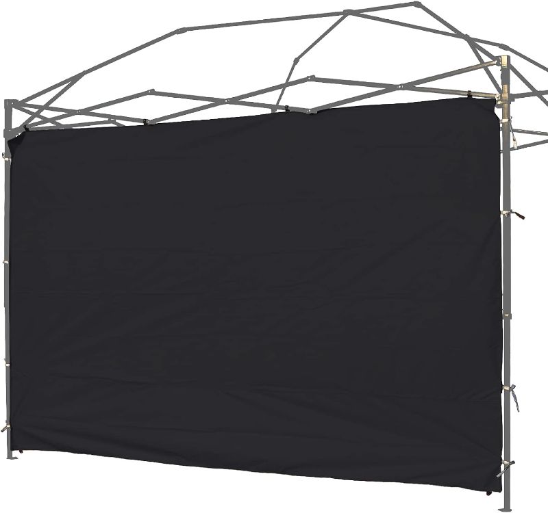 Photo 1 of **SEE PHOTOS** Rinling Instant Canopy Sunwall, 1 Pack Sidewall Only Black