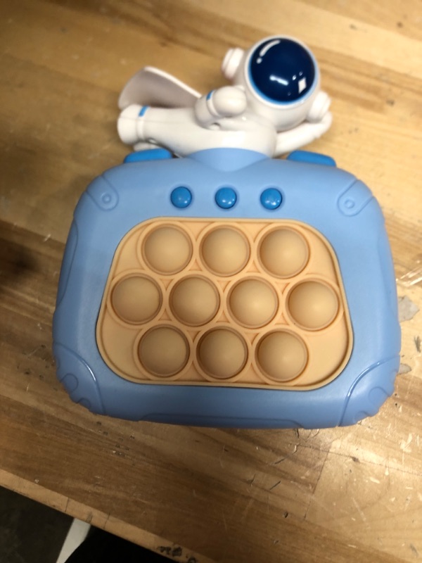 Photo 1 of Anpole Quick Push Game Toys Handheld Fast Speed Push Game for Boys Girls 3-14, Pop Fidget Game Sensory Toys for Teens Adults, Push Bubble Light up Puzzle Game for Autistic Children Xmas Gifts Spacemen