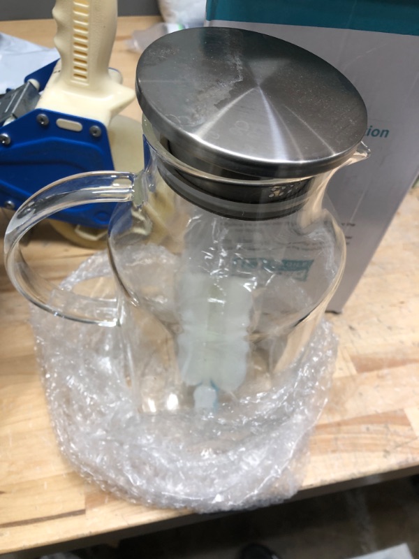 Photo 1 of Glass Pitcher 
