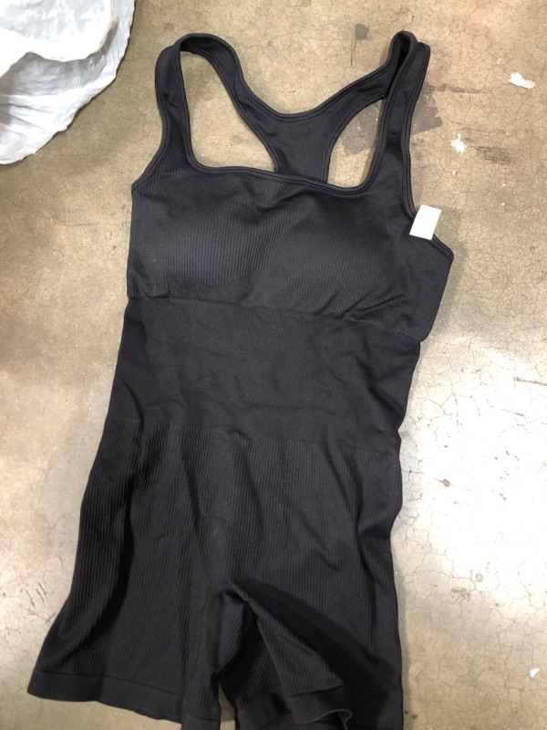 Photo 1 of black medium one piece gym outfit