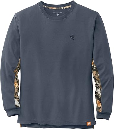 Photo 1 of 3XL  Legendary Whitetails Men's Backcountry Long Sleeve Camo T-shirt - Casual Crewneck Pullover Regular Fit
