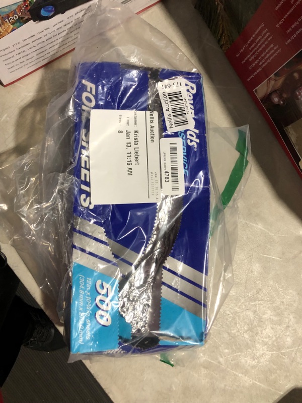 Photo 1 of ***USED - OPENED - SEE PICTURES***
Reynolds Wrappers Pre-Cut Aluminum Foil Sheets, 12x10.75 Inches, 500 Sheets Foil Sheets - 500 Count