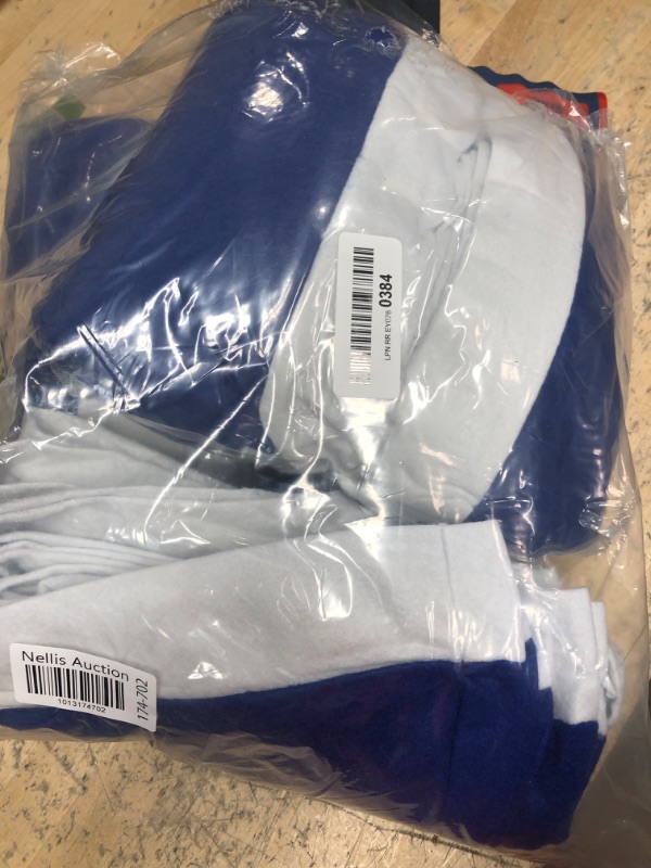 Photo 1 of 20 PACK BLUE WHITE SANTA HATS