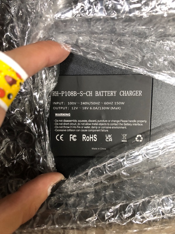 Photo 2 of POWTREE 2Pack 7.0Ah P108 Battery + 2Port P117 Charger Dual Channel Fast Charger for Ryobi Oneplus Battery P100 P102 P103 P105 P107 P108 P118 Ryobi 18v Battery and Charger Combo