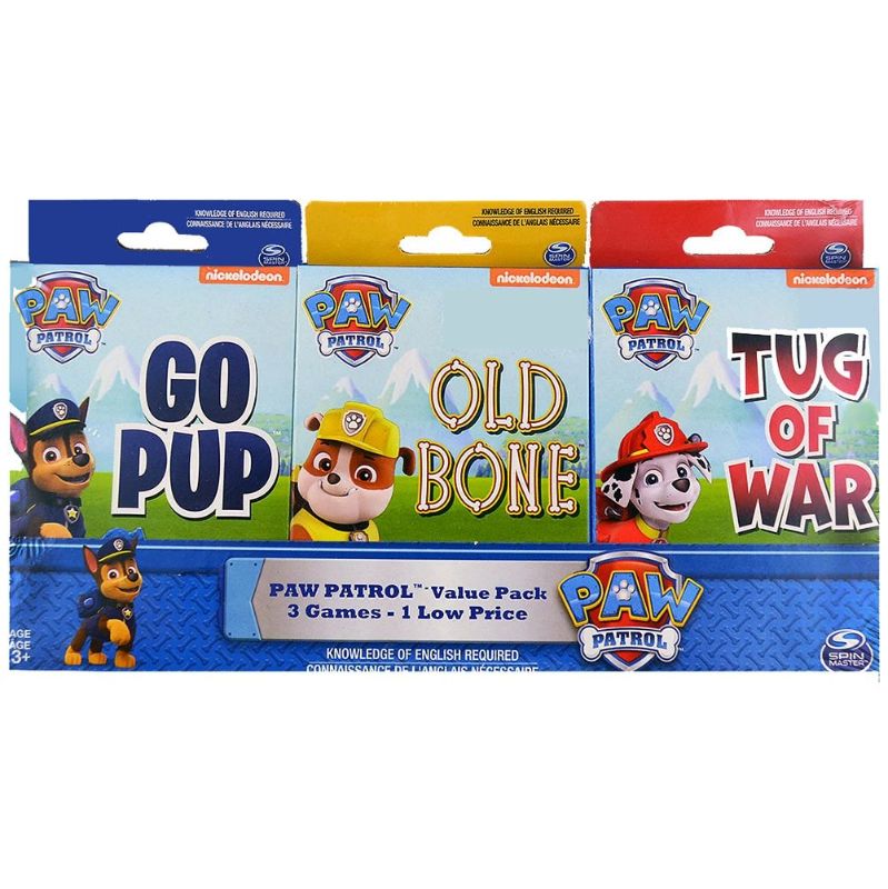 Photo 1 of 2 Pack-Paw Patrol 3 Card Game Value Pack