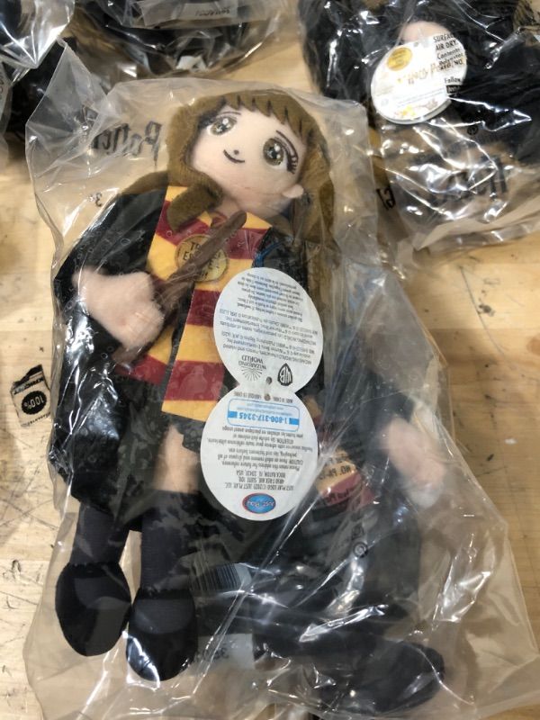 Photo 2 of 2 PACK***Harry Potter™ 8-Inch Spell Casting Wizards Hermione Granger™ Small Plushie with Sound Effects, Kids Toys for Ages 3 Up by Just Play