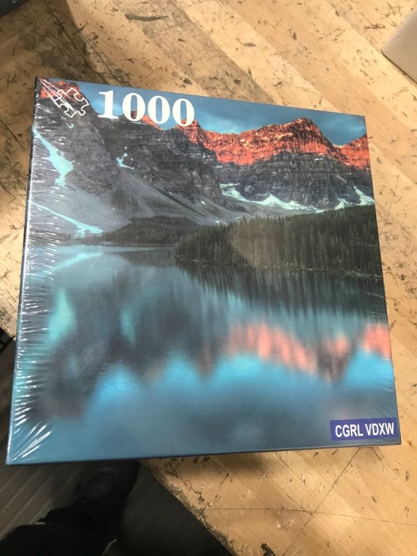 Photo 1 of 1000pc puzzle set - mountains