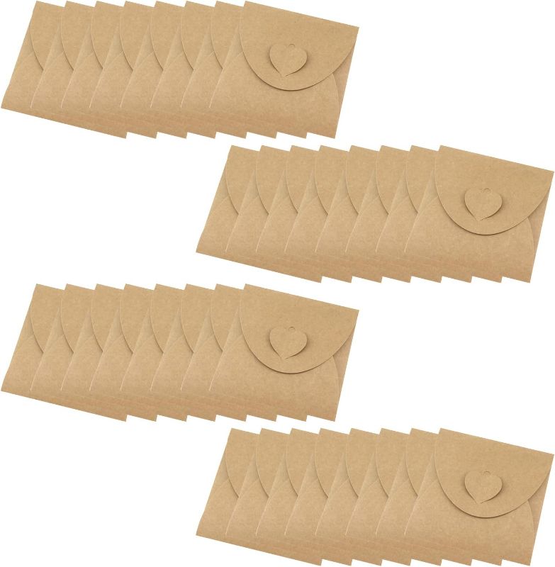 Photo 1 of 2 packs-80 total 
Crapyt 40-pack 5.12"×5.12" CD Paper Cardboard is used to store CD discs Kraft Brown Cardboard Shipping Envelopes