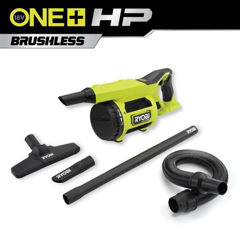 Photo 1 of ***BATTERY NOT INCLUDED***
RYOBI ONE+ 18V Brushless Cordless Compact Stick Vacuum Cleaner (Tool Only)