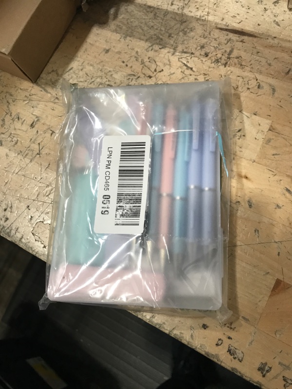 Photo 2 of Four Candies Pastel Mechanical Pencil Set - 6PCS 0.5 mm & 0.7 mm & 0.9 mm Cute Mechanical Pencils with 360PCS HB Lead Refills, 3PCS Erasers and 9PCS Eraser Refills, Led Pencils Mechanical for Writing 0.5&0.7&0.9MM