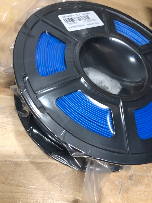 Photo 2 of ?PLA Upgraded? SUNLU 3D Printer Filament PLA Meta 1.75mm, High Fluidity, Low Printing Temperature, High Speed Printing, Neatly Wound PLA Filament, Dimensional Accuracy +/- 0.02 mm, 1 kg Spool, Blue 1kg Plameta Blue