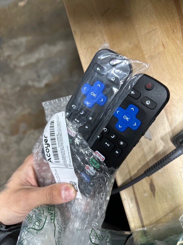 Photo 2 of (Pack of 2) Replaced Remote Control Only for Roku TV, Compatible for TCL Roku/Hisense Roku/Onn Roku/Sharp Roku/Element Roku/Westinghouse Roku/Philips Roku Series Smart TVs (Not for Roku Stick and Box)