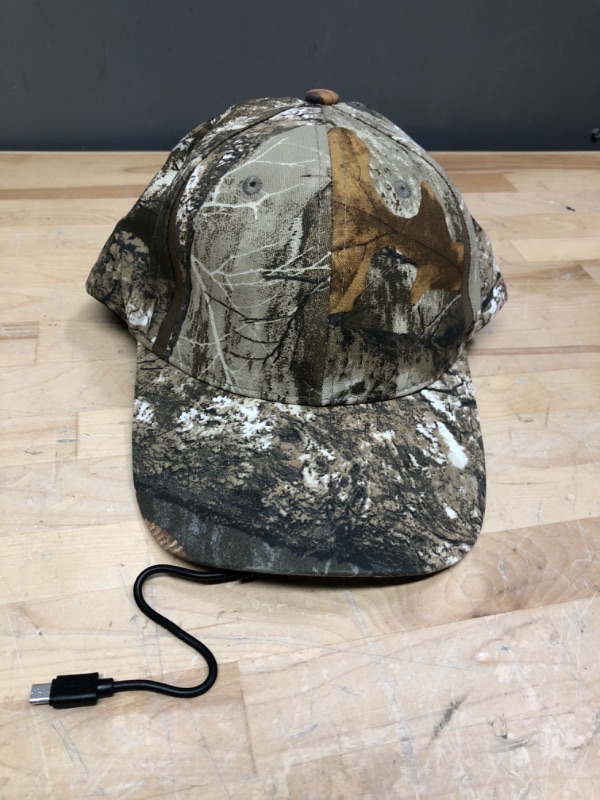 Photo 2 of * See Notes* Panther Vision POWERCAP HCL Cap Realtree Edge/Structured Rechargeable
