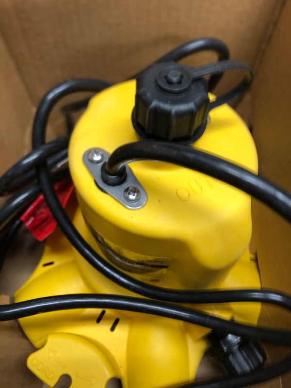 Photo 1 of 0.16 hp. WaterBUG Submersible Utility Pump with Multi-Flo Technology