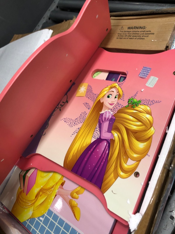 Photo 5 of Delta Children Deluxe Toy Box, Disney Princess