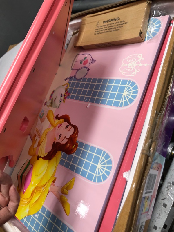 Photo 6 of Delta Children Deluxe Toy Box, Disney Princess