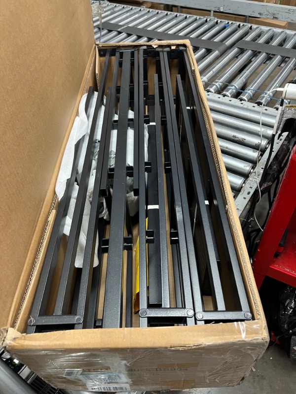 Photo 1 of Gdduck 9 Inch Box Spring Queen,Metal Queen Size Box Only Basics Bed Base, Mattress Foundation,Black Sturdy Heavy Duty Structure with Cover,Noise Free,Easy Assembly 9 INCH Queen