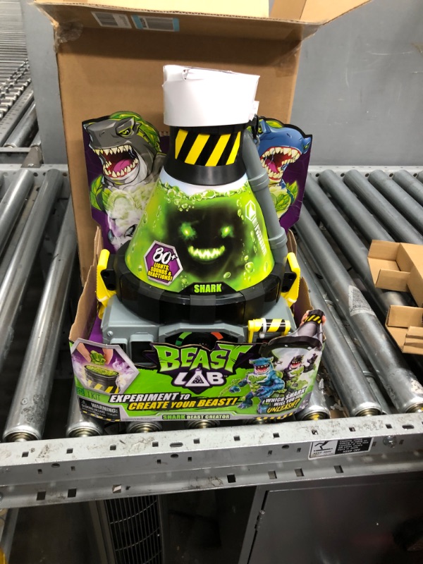 Photo 2 of Beast Lab – Shark Beast Creator. Add Ingredients & Follow The Experiment's Steps to Create Your Beast! with Real Bio Mist & 80+ Lights, Sounds and Reactions – Shark Style May Vary Sharks