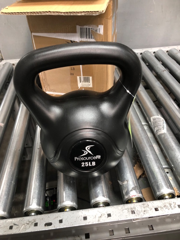 Photo 2 of ProSource Vinyl Plastic Kettlebell from 10, 15, 20, 25, 30, and 35 lbs 25lb