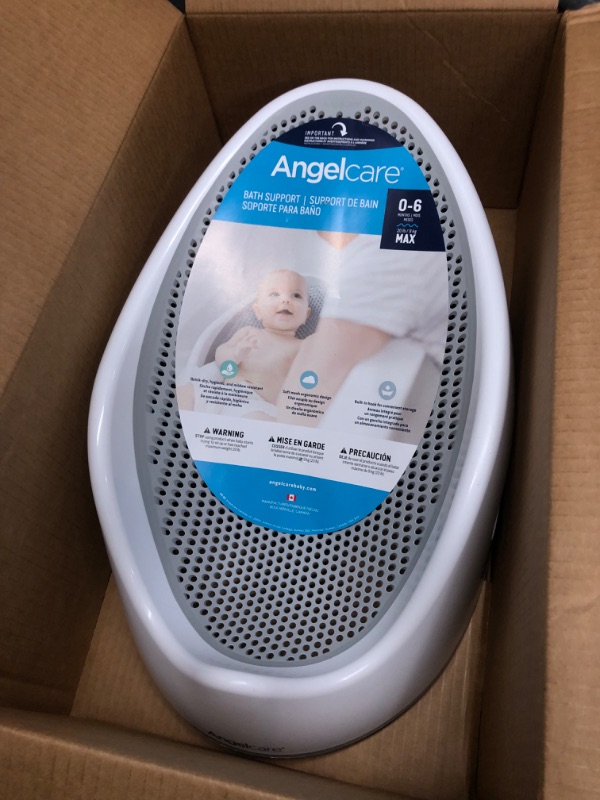 Photo 2 of Angelcare Baby Bath Support (Grey) | Ideal for Babies Less than 6 Months Old