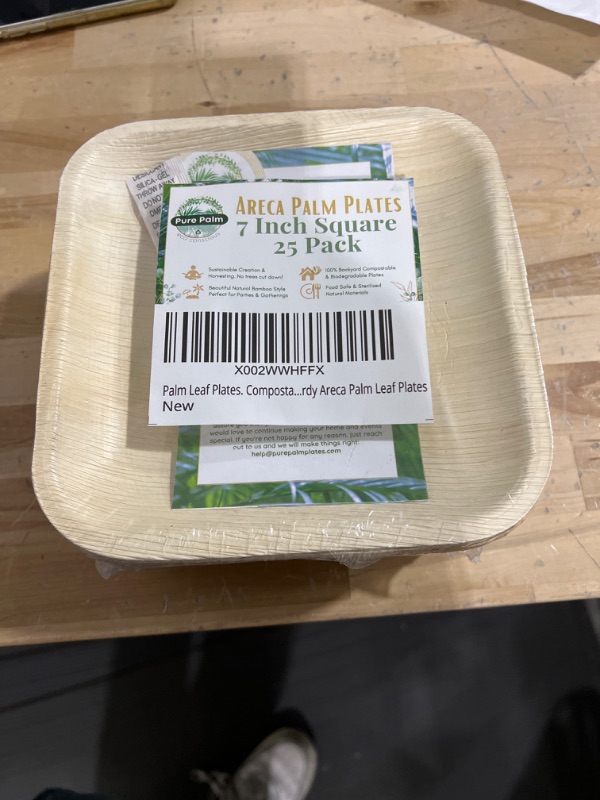 Photo 1 of 25 pack leaf plates 