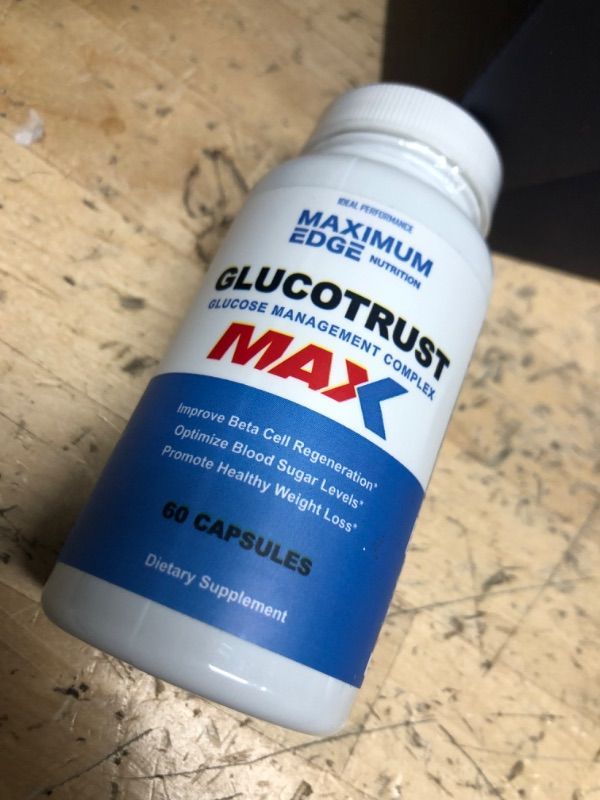 Photo 2 of BB: 07/2025
Glucotrust Max Gluco Trust Supplement (60 Capsules)