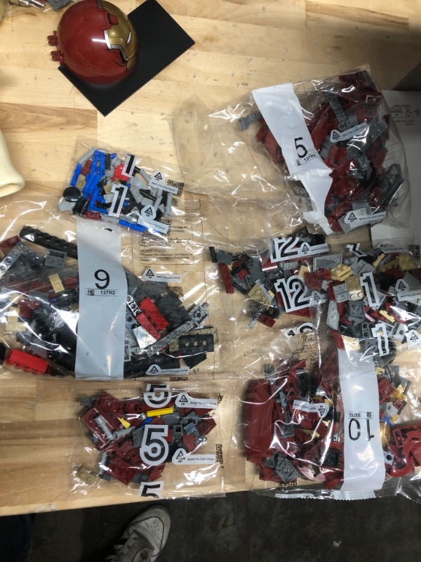 Photo 1 of LEGO Marvel Hulkbuster 76210 Building Set - Avengers Movie Inspired Building Set with Minifigure, Authentic Display Model for Adults and Age of Ultron Enthusiasts Ages 18+