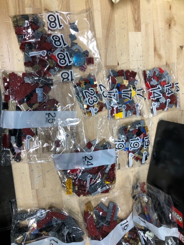 Photo 1 of LEGO Marvel Hulkbuster 76210 Building Set - Avengers Movie Inspired Building Set with Minifigure, Authentic Display Model for Adults and Age of Ultron Enthusiasts Ages 18+