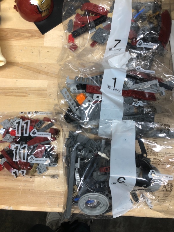 Photo 1 of LEGO Marvel Hulkbuster 76210 Building Set - Avengers Movie Inspired Building Set with Minifigure, Authentic Display Model for Adults and Age of Ultron Enthusiasts Ages 18+