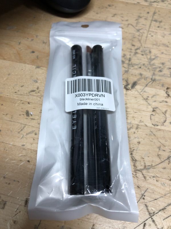 Photo 1 of 2 pack black eyeliner pen with 1 pack eyebrow brush