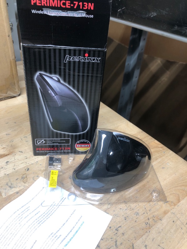 Photo 2 of Wireless Vertical Mouse Bundle Together with Gel Wrist Rest