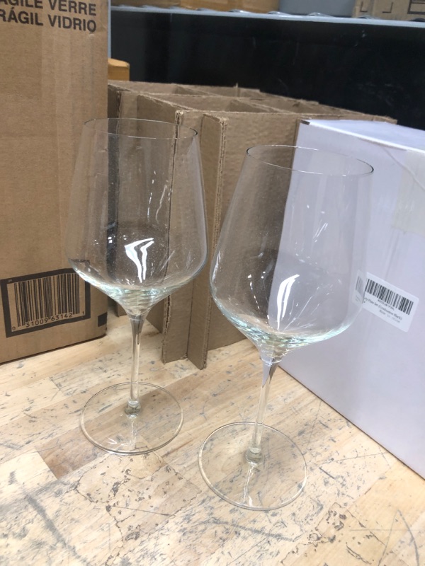 Photo 2 of **TWO MISSING***
Libbey Signature Greenwich White Wine Glasses, 20-ounce, Set of 4
