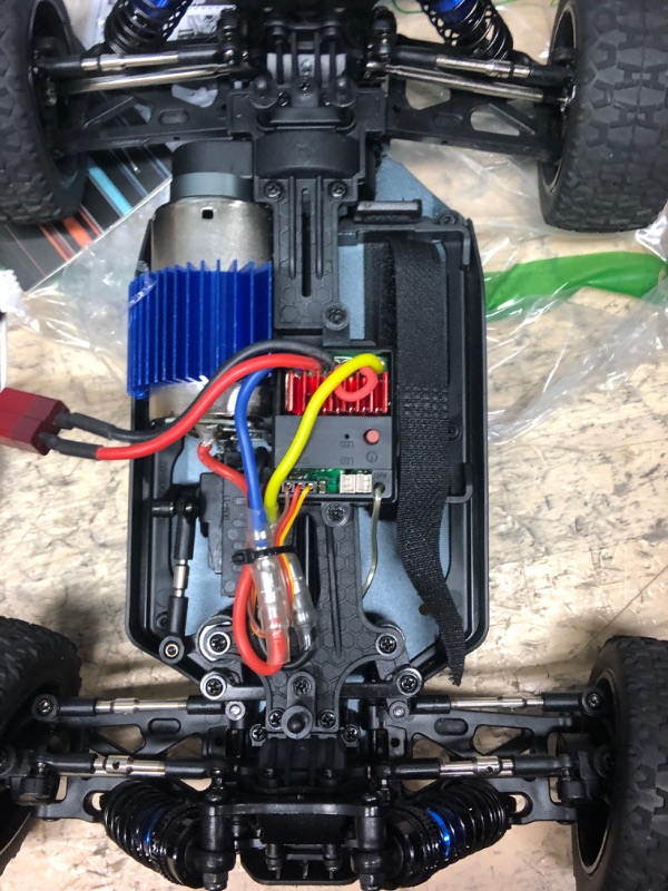 Photo 9 of **UNABLET TO TEST, CONTROLLER REQUIRES 3 DOUBLE A BATTERIES**
AMORIL 1:14 Fast RC Cars for Adults,Top Speed 70+KMH,Hobby Remote Control Car,4X4 Large Truck Off-Road Racing Buggy,Electric Vehicle Toy Gift for Kids with Oil-Filled Shocks,Upgraded Metal Part