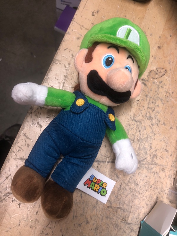 Photo 1 of 9"   luigi plushie