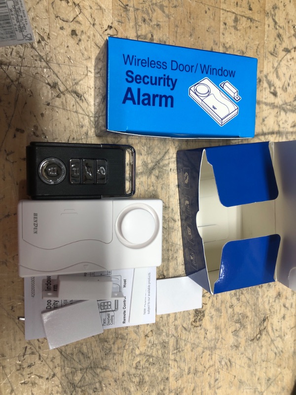 Photo 2 of HENDUN Wireless Door Alarm with Remote, Windows Open Alarms,Home Security Sensor, Pool Alarm for Kids Safety, Prevent Robbery (2 Pack)