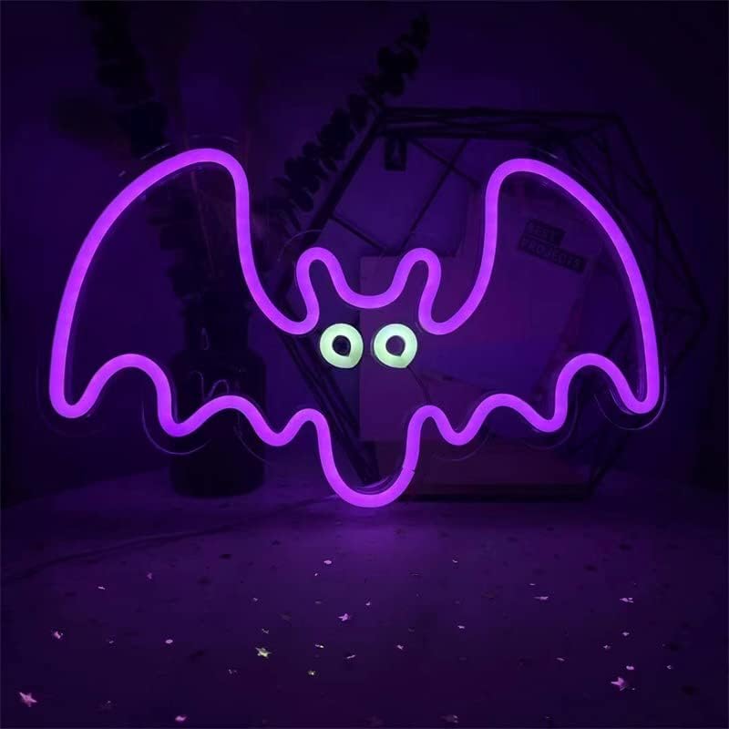 Photo 1 of 
Bat Sign Neon, Festival LED Neon Light USB Powered 