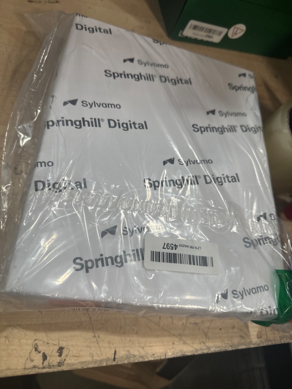 Photo 2 of Springhill Digital 90 lb. Paper, 8.5" x 11", White, 250 Sheets/Pack (015101)