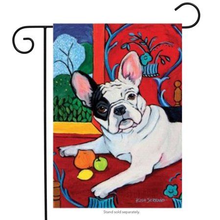 Photo 1 of 112628 Muttisse-French Bulldog Garden Flag
