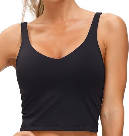 Photo 1 of *needs to be washed*
THE GYM PEOPLE Womens' Sports Bra Longline Wirefree Padded with Medium Support
