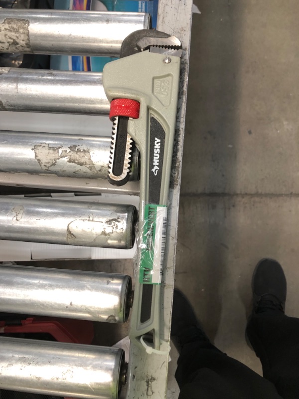 Photo 2 of 14 in. Aluminum Pipe Wrench
