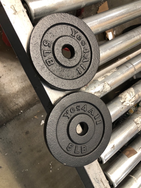 Photo 1 of 2pc 5 lb plate 