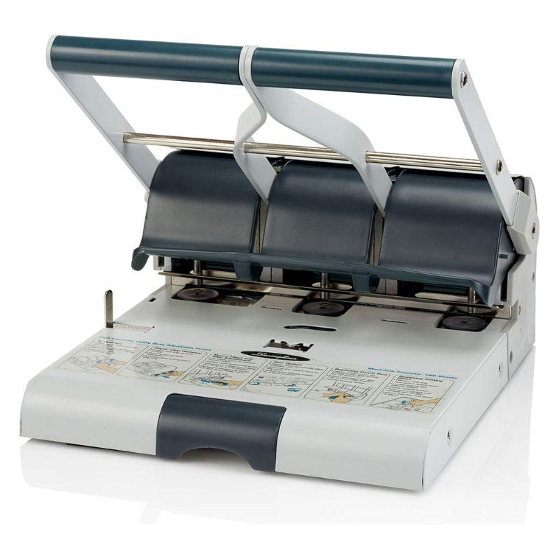 Photo 1 of Swingline 2-3 Hole Punch, Adjustable, Reduced Effort, Heavy Duty Hole Puncher, 160 Sheet Punch Capacity (74650)
