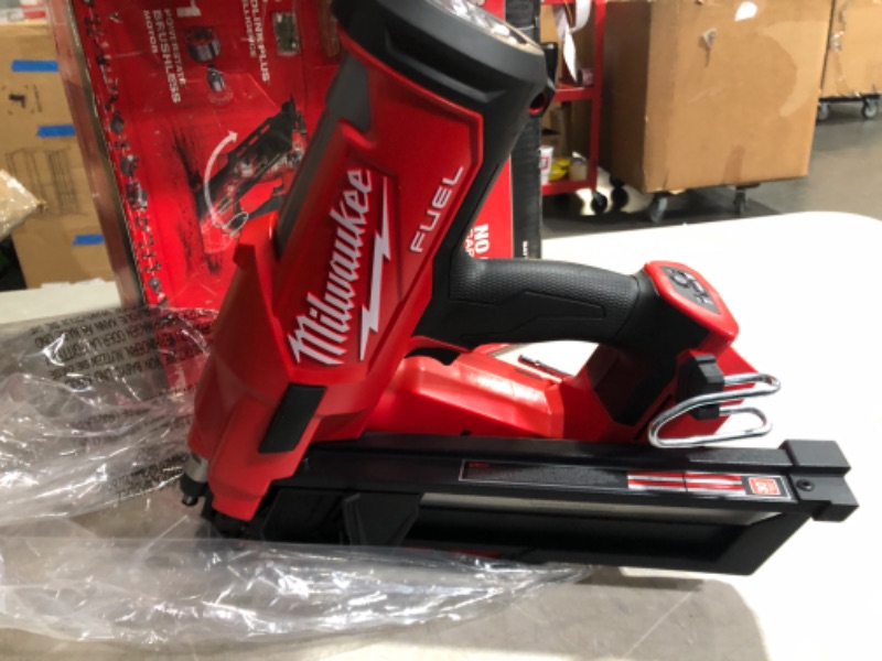 Photo 3 of **MISSING BATTERY**
Milwaukee  2745-20 M18 FUEL™ 30 Degree Framing Nailer, Bare Tool