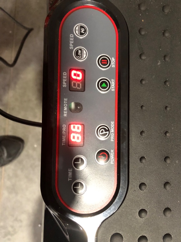 Photo 4 of ***USED - POWERS ON - UNABLE TO TEST FURTHER***
LifePro Waver Vibration Plate Exercise Machine - Whole Body Workout Vibration Fitness Platform