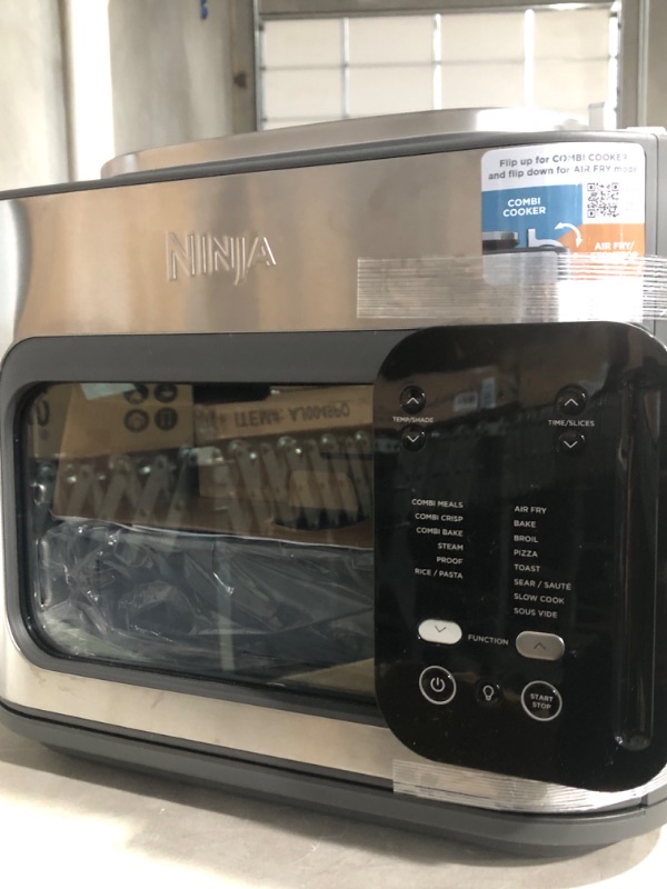 Photo 2 of * used * not functional * see all images * 
Ninja SFP701 Combi All-in-One Multicooker, Oven, and Air Fryer, 14-in-1 Functions,