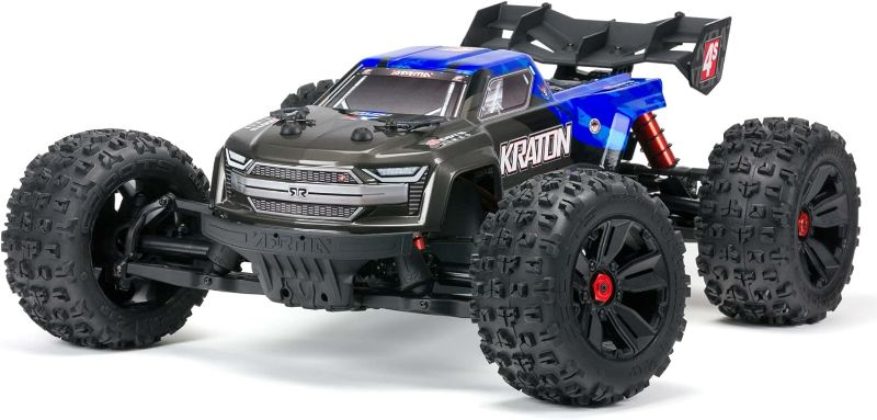 Photo 1 of ***USED - NO BATTERIES/TRANSMITTER - UNABLE TO TEST - DIRTY***
ARRMA RC Truck 1/10 KRATON 4X4 4S V2 BLX Speed Monster Truck RTR (Batteries and Charger Not Included), Blue, ARA4408V2T2