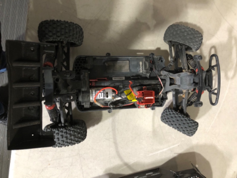 Photo 12 of **SEE PICTURES** 
***USED - NO BATTERIES/TRANSMITTER - UNABLE TO TEST - DIRTY***
ARRMA RC Truck 1/10 KRATON 4X4 4S V2 BLX Speed Monster Truck RTR (Batteries and Charger Not Included), Blue, ARA4408V2T2