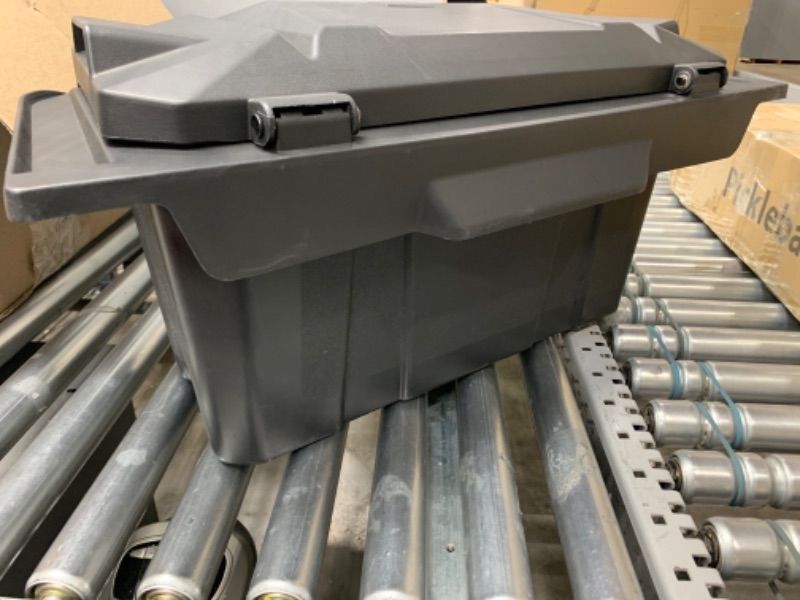 Photo 1 of SAUTVS 36QT PRO R Rear Cargo Box, Rear Poly Water Resistant 36 QT Rear Cargo Storage Box Storage Bin Bed Tool Box for Polaris RZR PRO R/PRO R 4 2022 2023 Accessories, Replace OEM #2884236